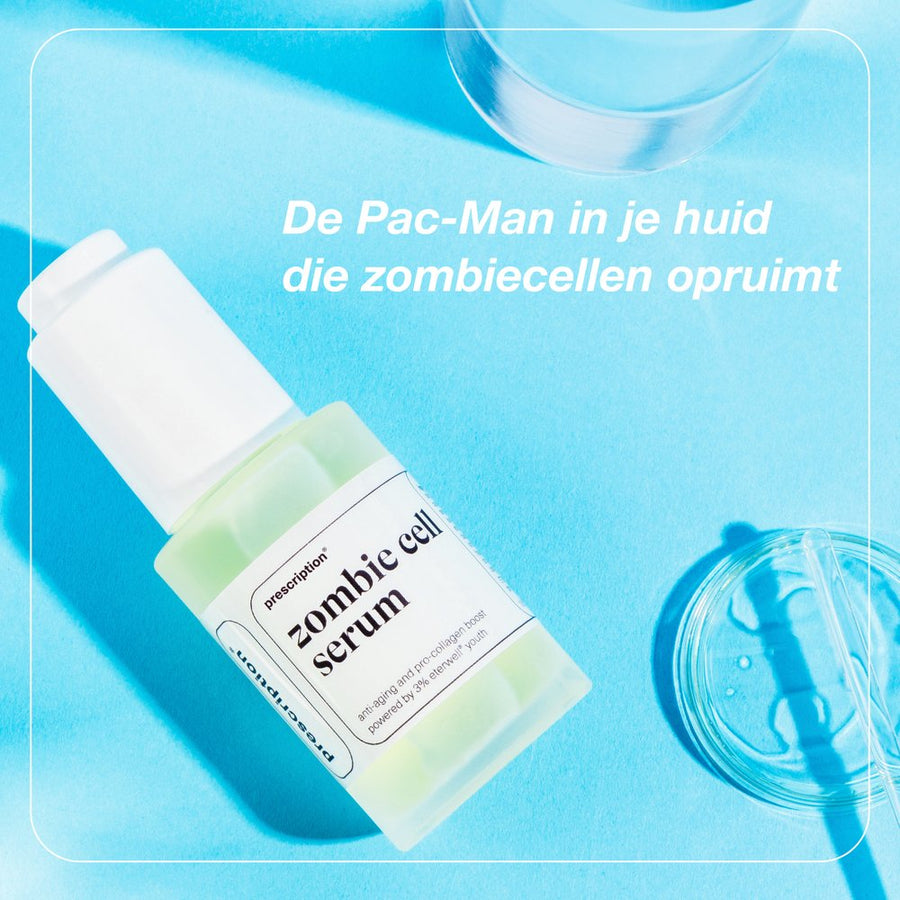 Verslapte huid, kraaienpootjes en rimpels? Het Zombie Serum is jouw match!