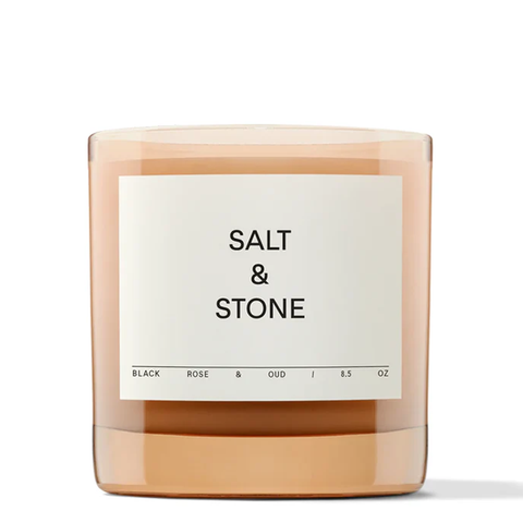 Salt & Stone Duftlys - Black Rose & Oud 240 gr