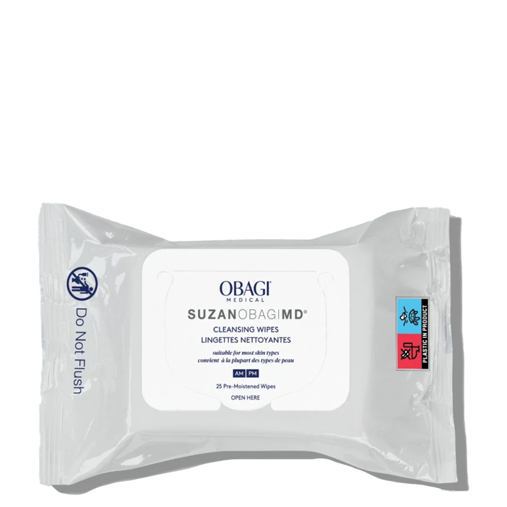 Obagi Medical Rensende og makeupfjernende wipes 25 stk