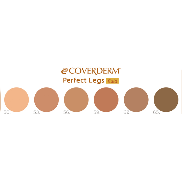 Coverderm Perfect Legs Fluid farver