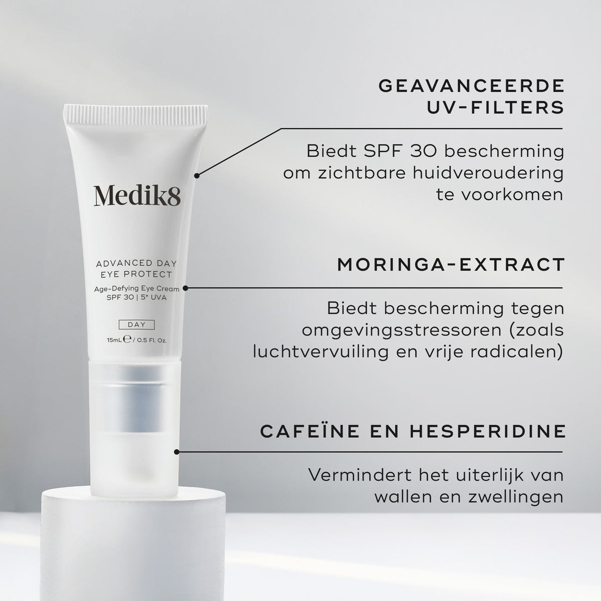 Medik8 Advanced Day Eye Protect 15ml vigtigste ingredienser
