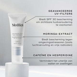 Medik8 Advanced Day Eye Protect 15ml vigtigste ingredienser