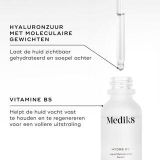 Medik8 Hydr8 B5 30ml vigtigste ingredienser