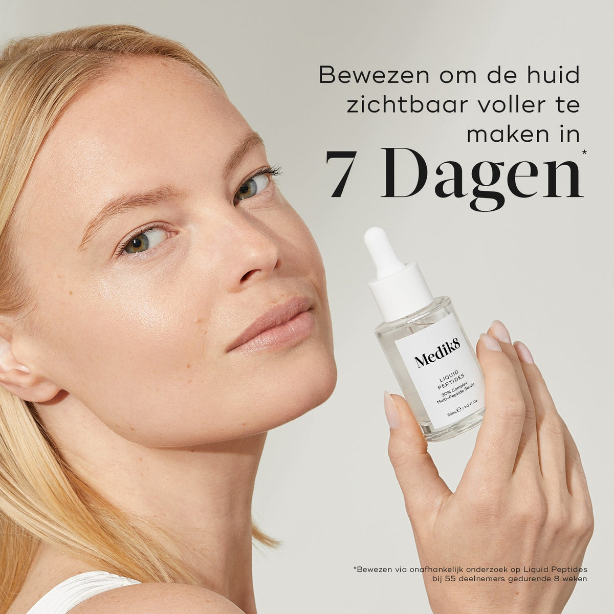 Medik8 Liquid Peptides 30ml klinisch bewezen resultaat