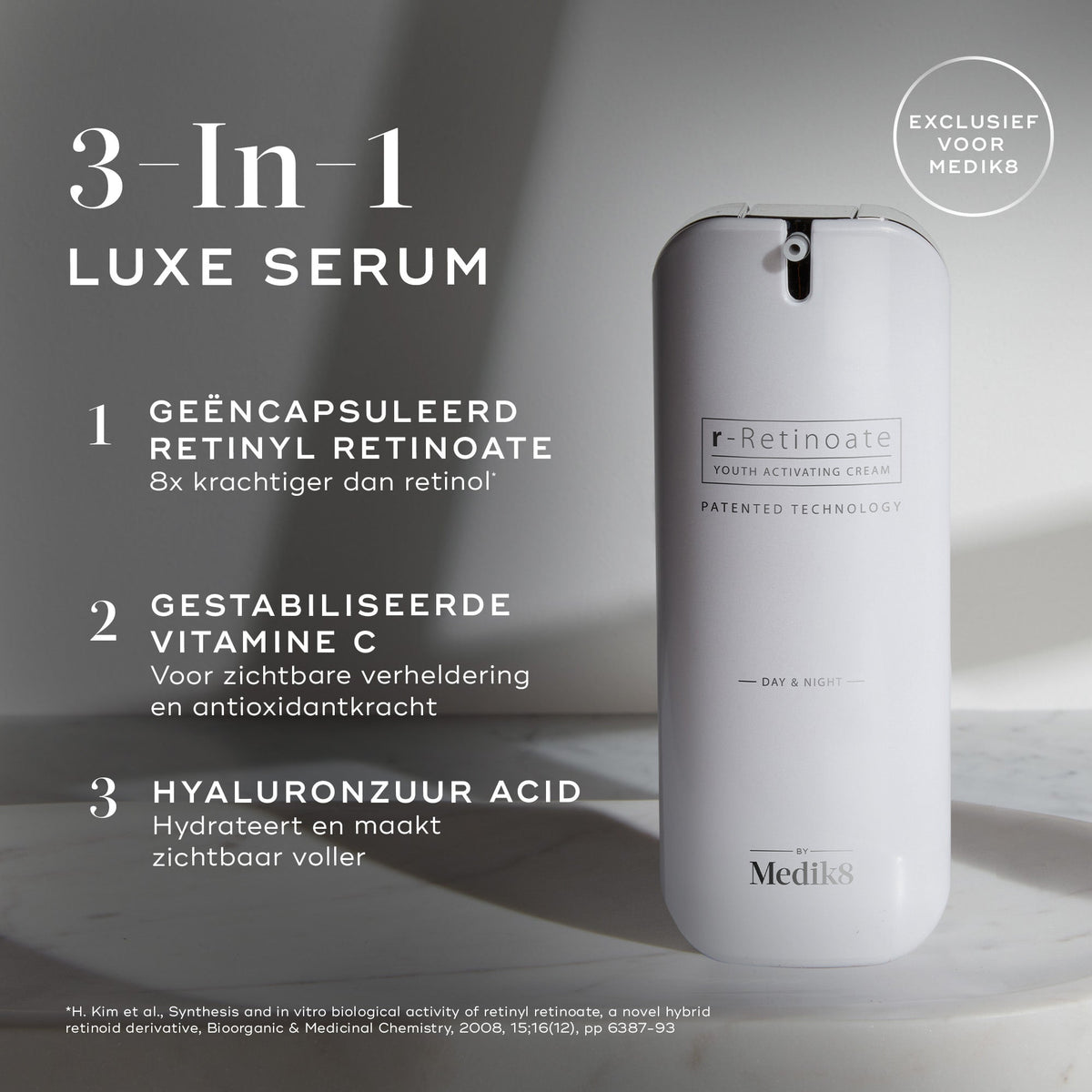 Medik8 r-Retinoate - Day & Night 50ml vigtigste ingredienser