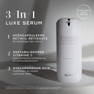 Medik8 r-Retinoate - Day & Night 50ml vigtigste ingredienser