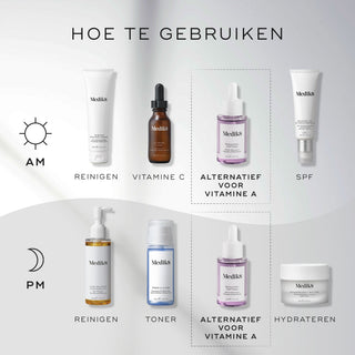 Medik8 Bakuchiol Peptides 30ml layering-gids