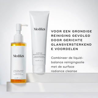 Medik8 Lipid-Balance Cleansing Oil 140ml kombineres med
