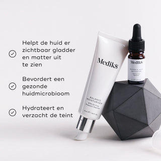Medik8 Balance Moisturiser & Glycolic Acid Activator fordele