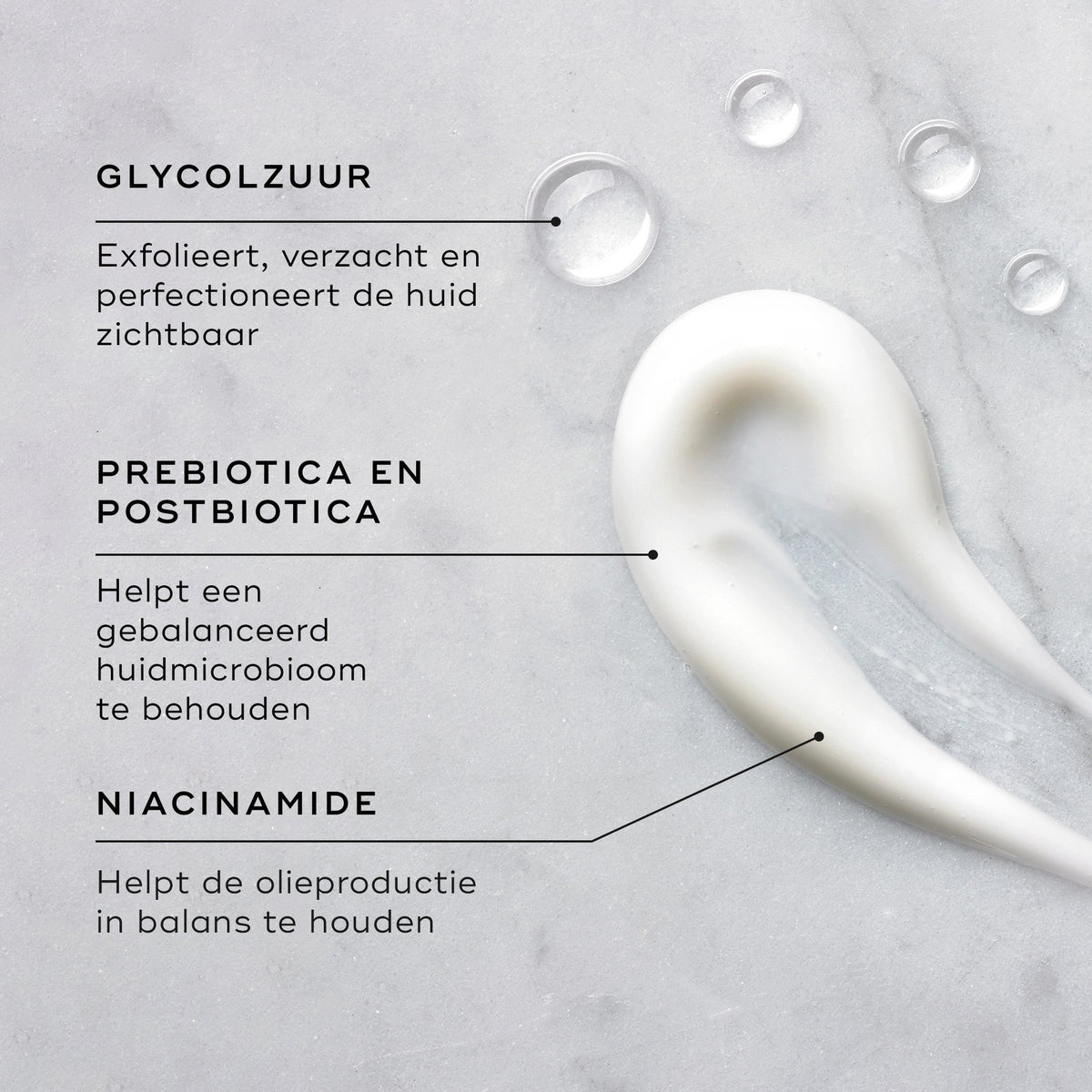 Medik8 Balance Moisturiser & Glycolic Acid Activator vigtigste ingredienser