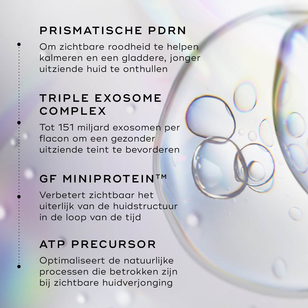 Medik8 Exo-PDRN Prismatic+ 30ml vigtigste ingredienser