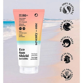 SeventyOne Percent Eco Sun Shield - Invisible SPF50+ stemning