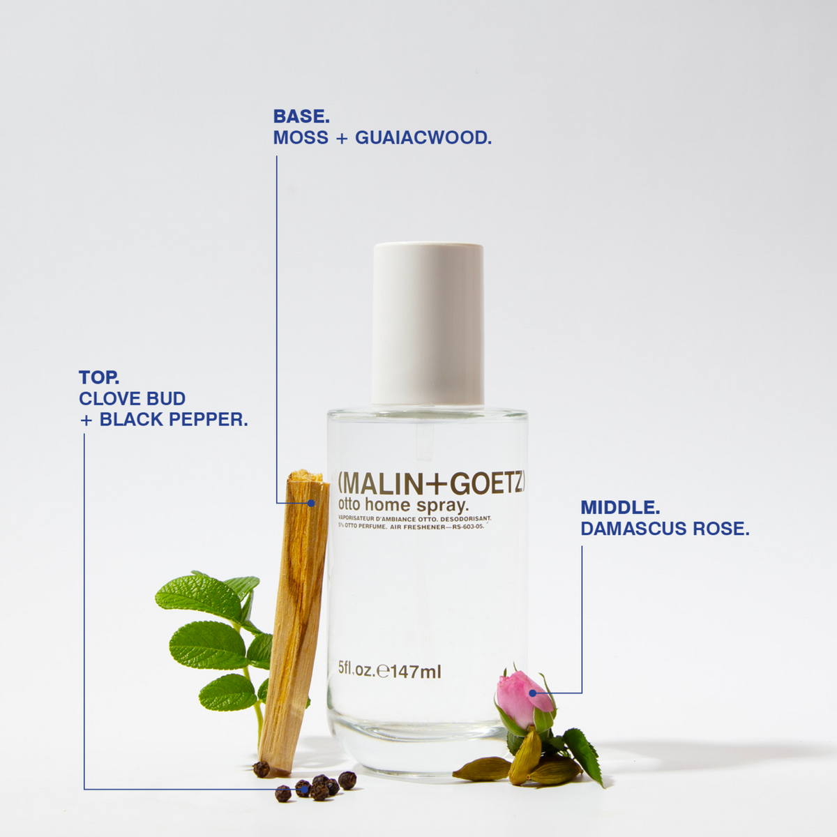 Malin+Goetz Otto home spray geurnoten