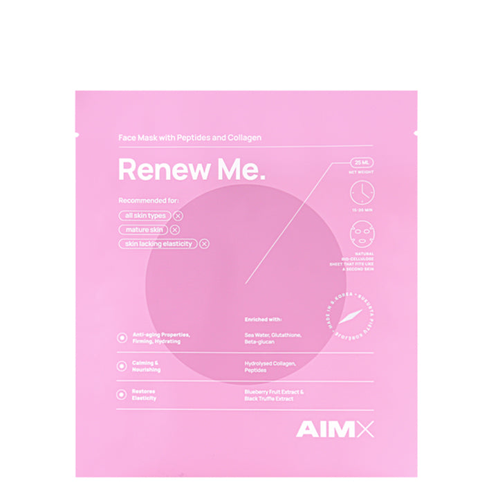 AIMX Renew Me - Collagen Ansigtsmaske