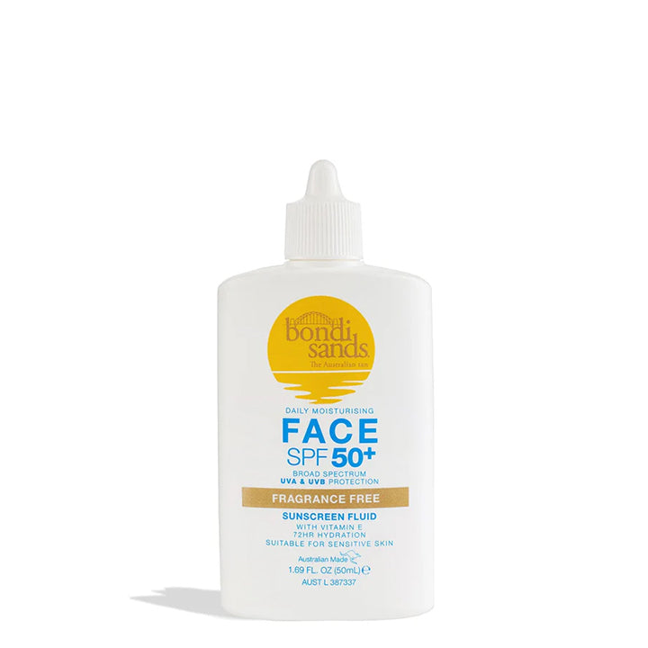 Bondi Sands Everyday Face Fluid SPF 50+ Fragrance Free 50 ml