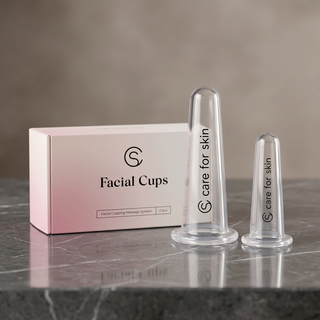 Care for Skin Facial Cups ambiente på marmor