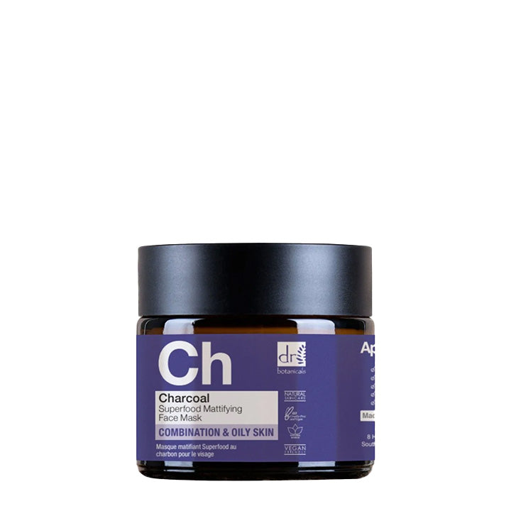 Dr. Botanicals Charcoal Superfood Mattifying Ansigtsmaske 60 ml