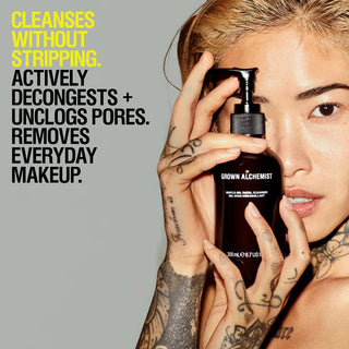 Grown Alchemist Gentle Gel Facial Cleanser fordele