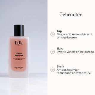 Hair Perfume - Rouge Smoking geurnoten