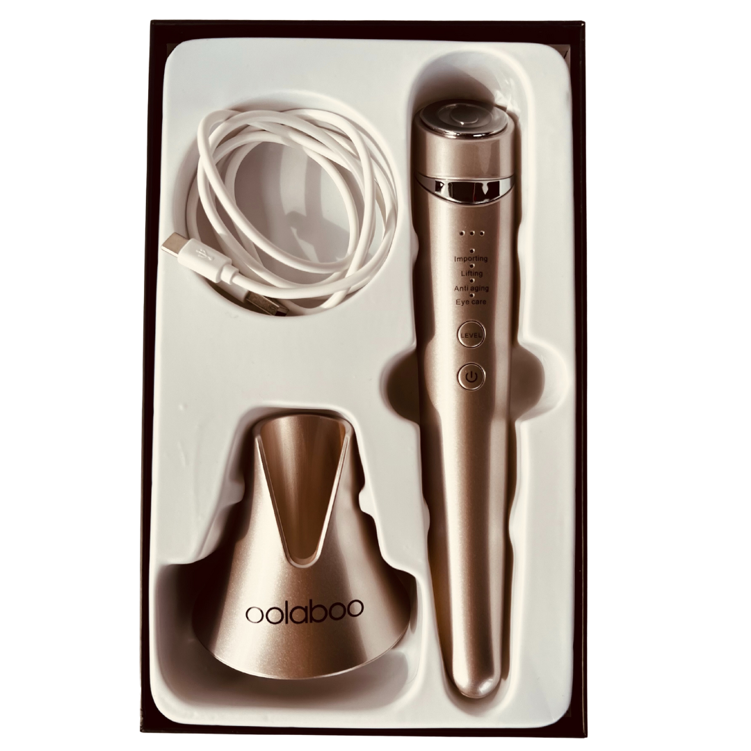 Oolaboo Smart Aesthetics Derma Pro 5+ apparat i emballage med holder