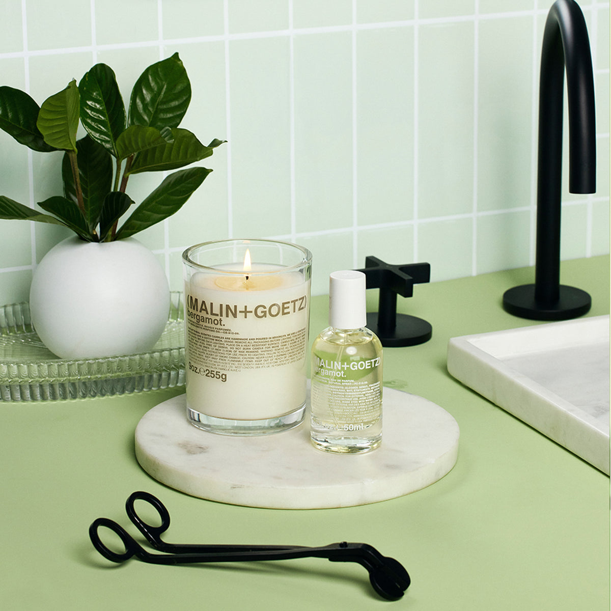 Malin_Goetz_Bergamot_lys og parfume stemning