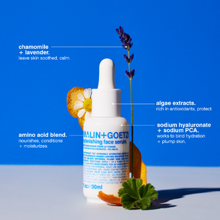 Malin+Goetz Replenishing Face Serum ingredienser
