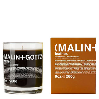 Malin+Goetz leather duftlys med æske