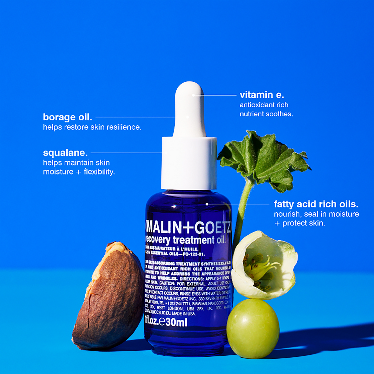 Malin+Goezt recovery treatment oil benefits
