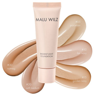 Malu Wilz Radiant Light Foundation farver