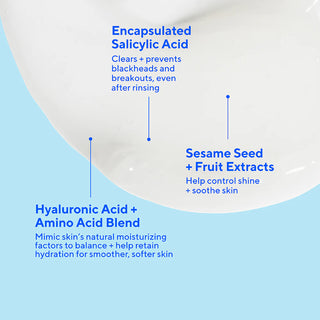 Murad Clarifying Cream Cleanser ingredienser