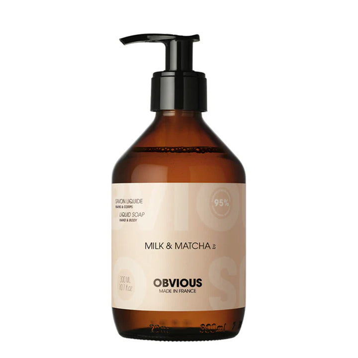 Obvious Parfums Flydende sæbe - Mælk & Matcha 300ml