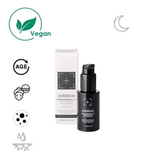 Oolaboo Smart Aesthetics Liquid Peel 50 ml med vegan- og effektikoner