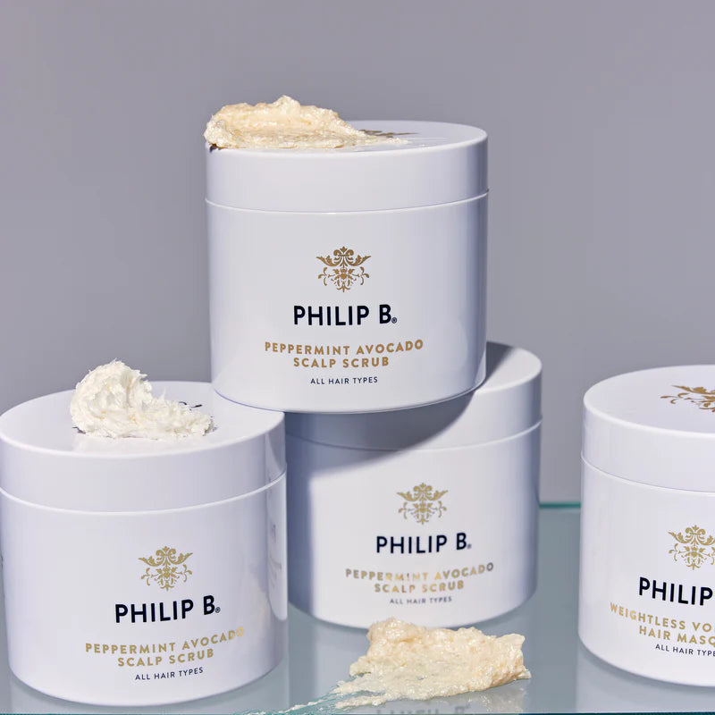 Philip B Peppermint Avocado Scalp Scrub stemning