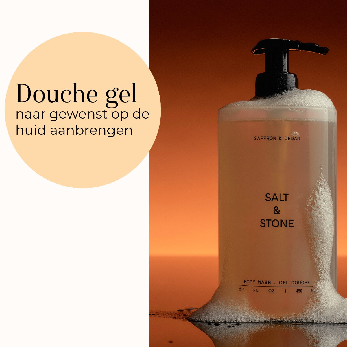 Body Wash Saffron & Cedar 450ml brug