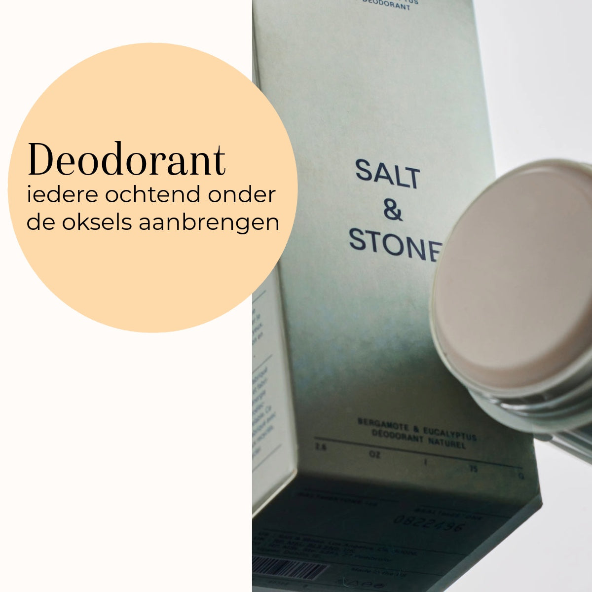 Natural Deodorant - Bergamot & Hinoki Extra Strength brug