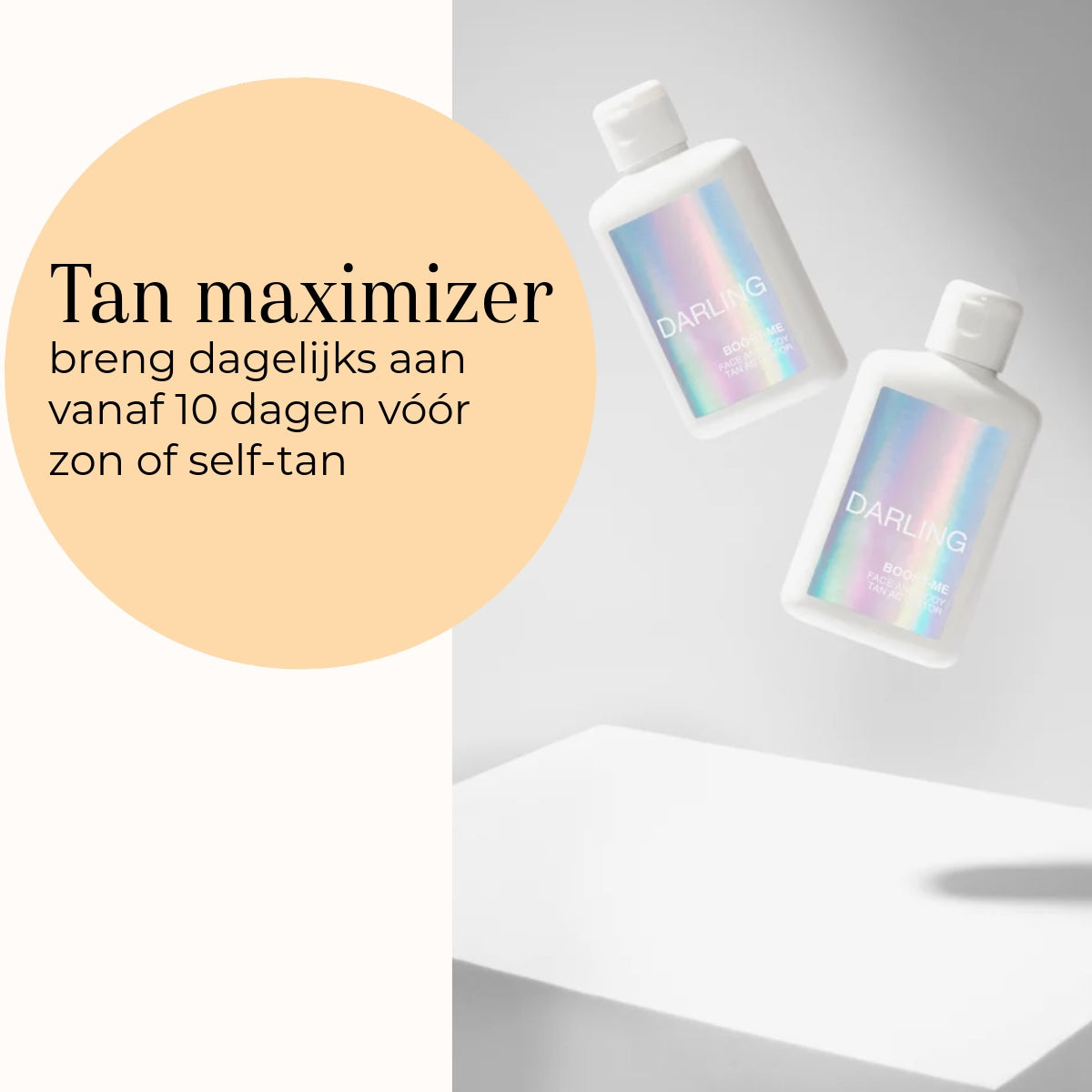 Boost-Me Tan Activator 150ml brug