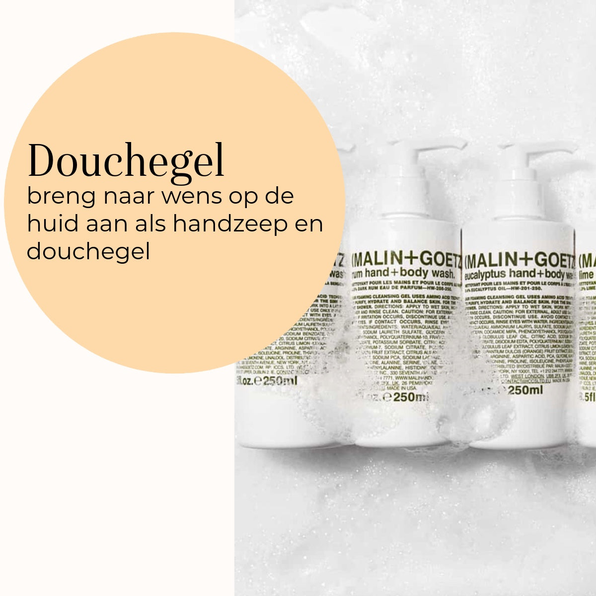 Bergamot Hand + Body Wash brug