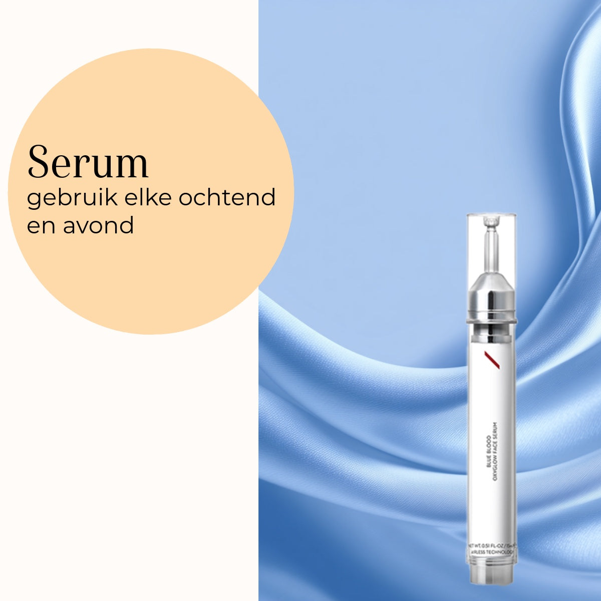 Blue Blood Oxyglow Face Serum 15ml brug