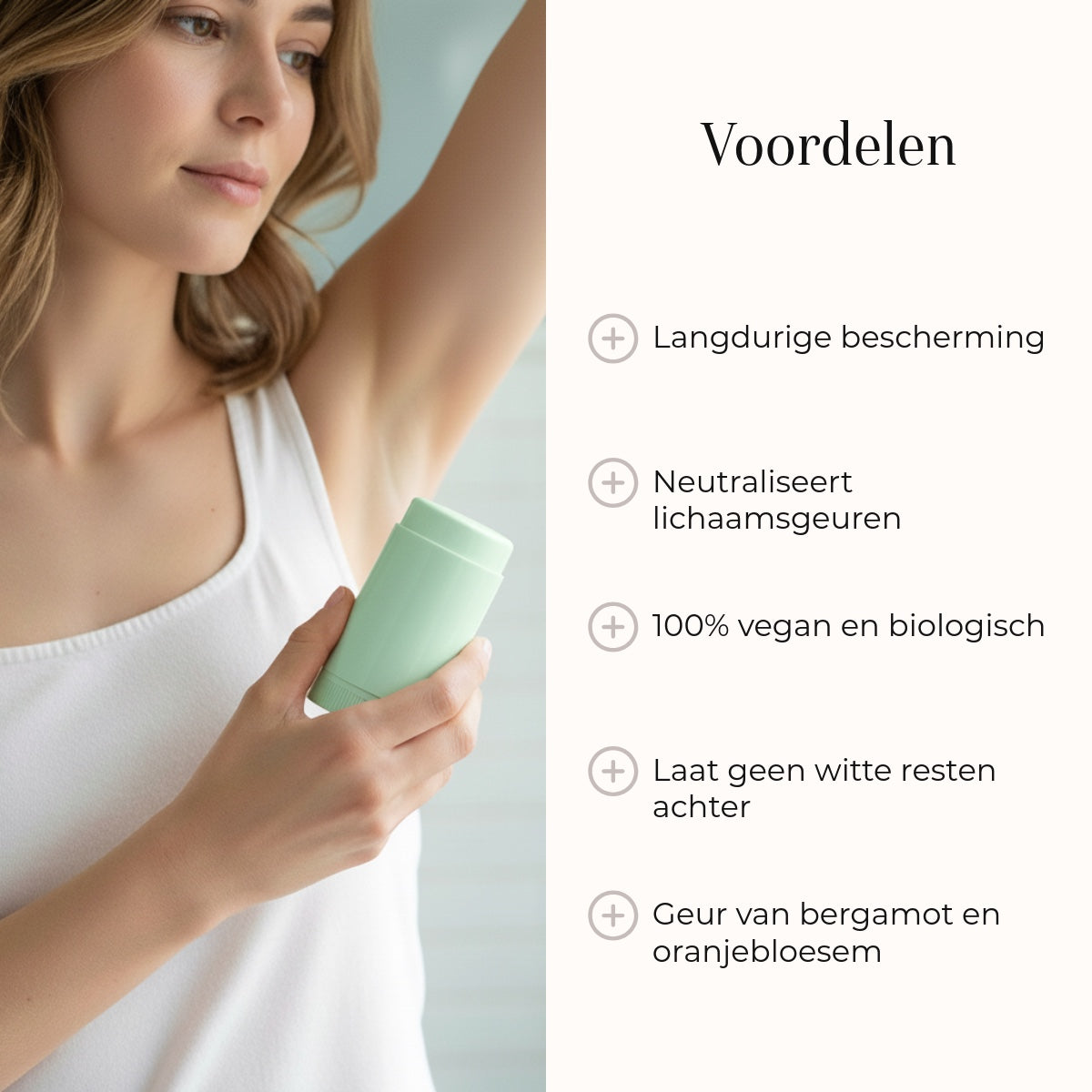 Natural Deodorant - Bergamot & Hinoki Extra Strength 75gr fordele
