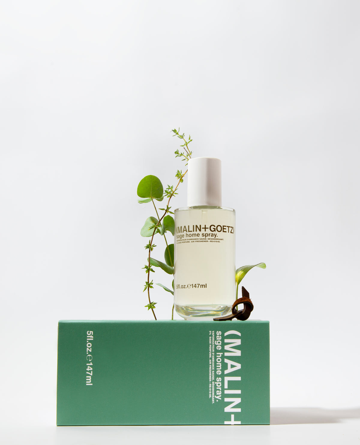 Malin+Goetz Sage home spray stemning med æske