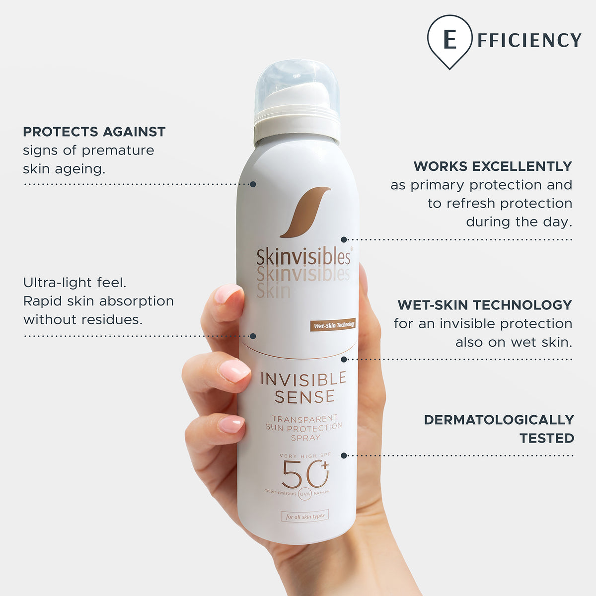 Invisible Sense SPF50 200ml | Skinvisibles