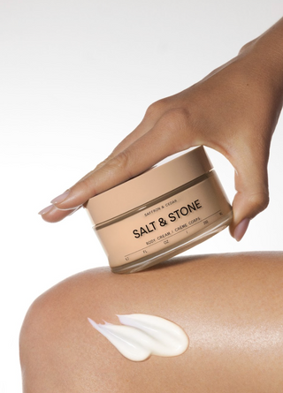 Body Cream - Saffron & Cedar 200ml | Salt & Stone