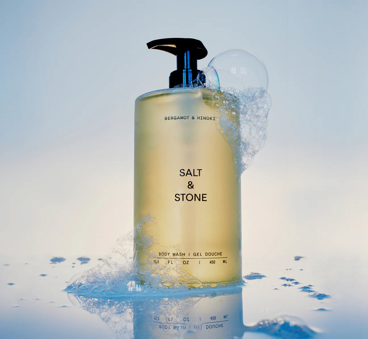 Salt & Stone Body Wash - Bergamot & Hinoki stemning