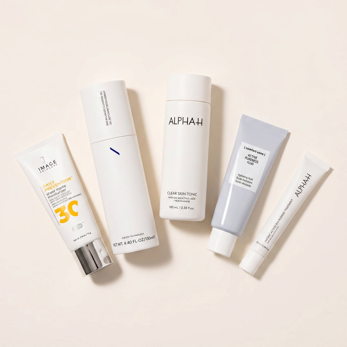 Care for Skin Standaard Set Jeugdpuistjes producten routine