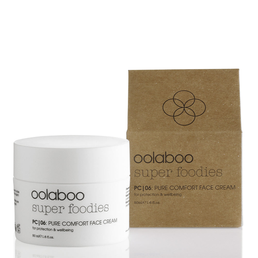 Oolaboo Super Foodies Pure Comfort Face Cream 50 ml krukke med æske