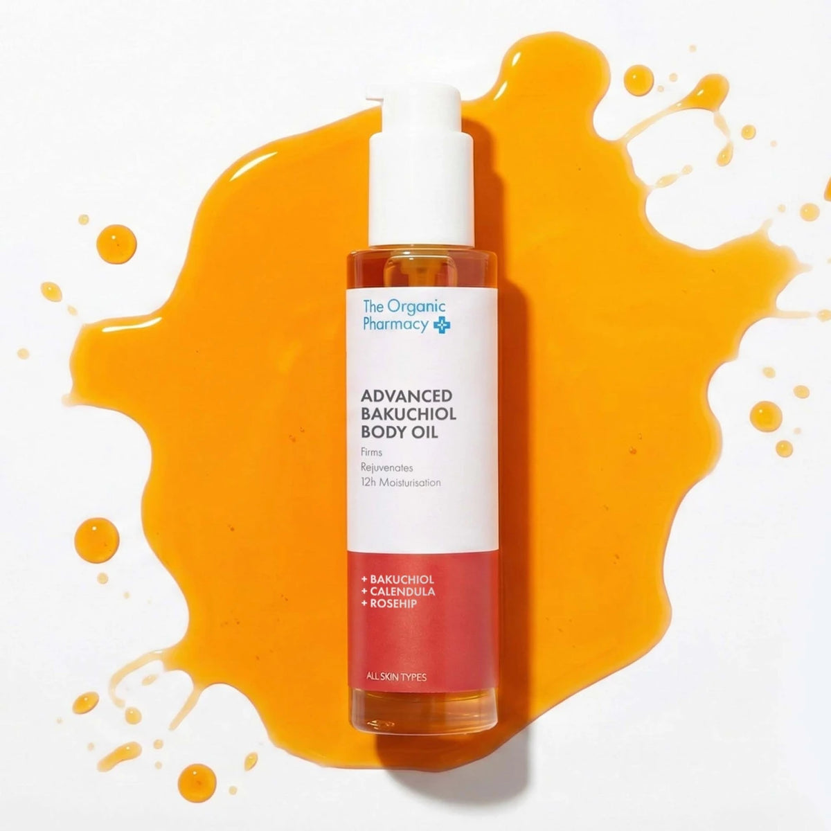 The Organic Pharmacy Advanced Bakuchiol Body Oil 100ml tekstur