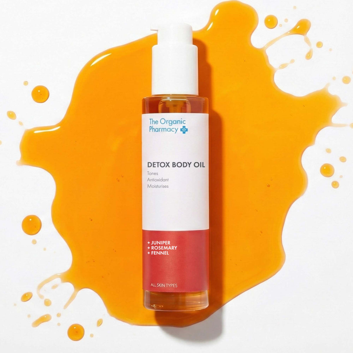 The Organic Pharmacy Detox Body Oil tekstur