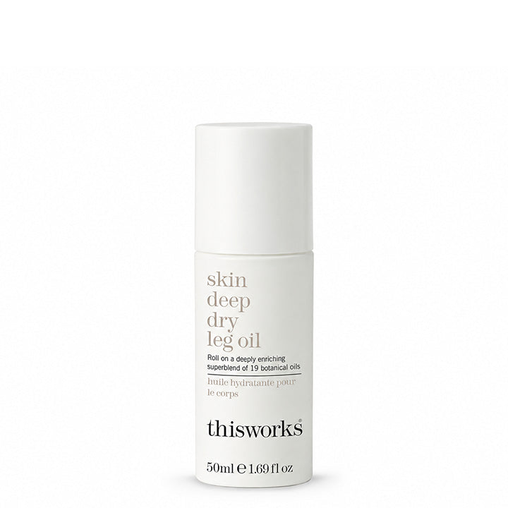 This Works Skin Deep Dry Leg Oil Roll-on