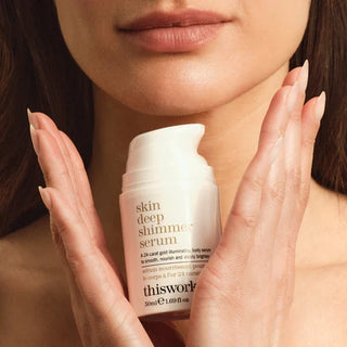 This Works Skin Deep Shimmer serum ambiente