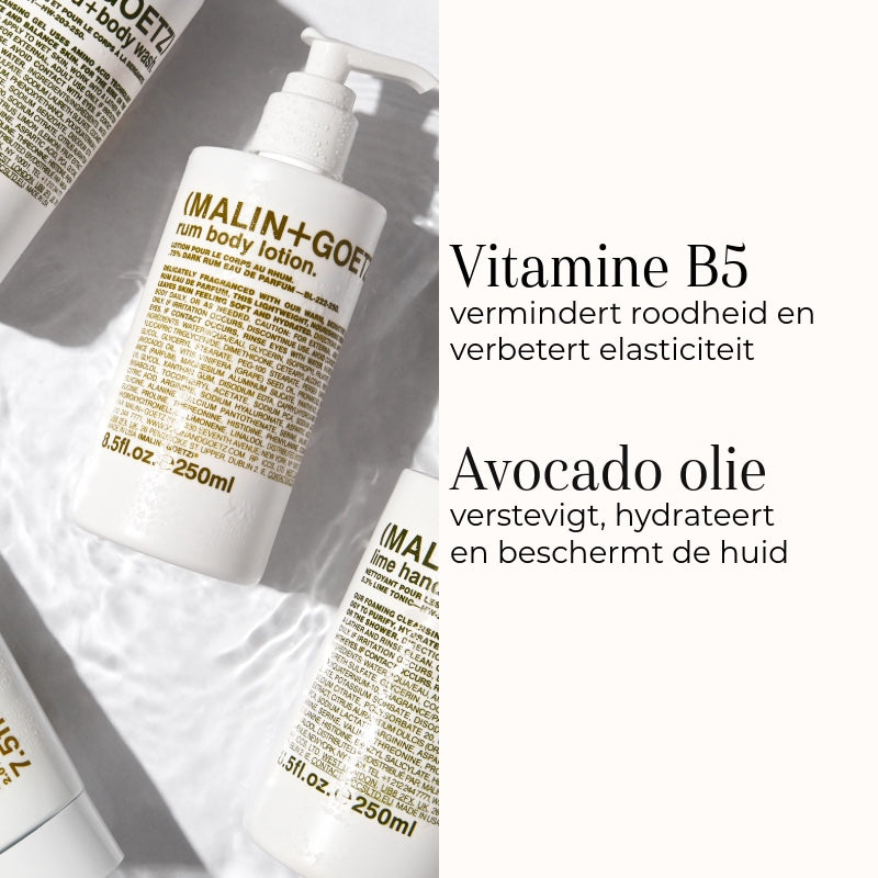 Rum Body Lotion 250ml ingredienser
